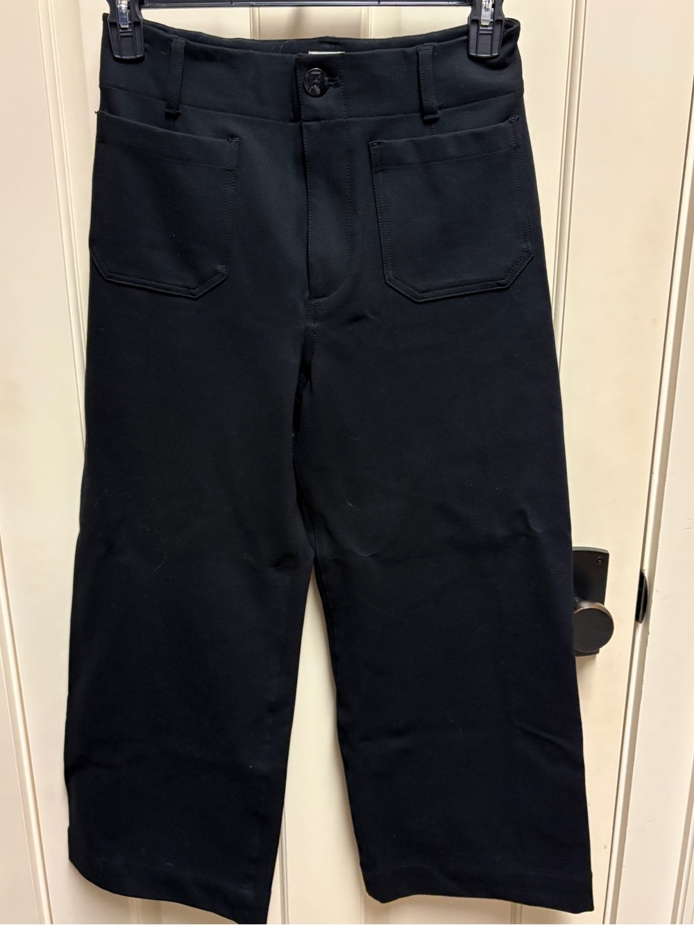 Maeve Wide-Leg High-Waist Colette cropped pant - Picture 3 of 5